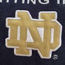 E5 Notre Dame hoodie drawstring kangaroo pocket embroidered letters Size medium Photo 9