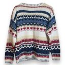 heirloom collectibles Vintage  Heart Sweater Cardigan Women’s Size Medium Photo 1