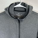 Nike  Therma Fit Gray Zippered Sweater Jacket Photo 2