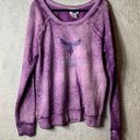 Nba Charlotte Hornets Sweatshirt Womens XL Purple  Soft Comfortable Loose Photo 0