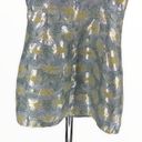 Lulus Lulu’s Blooming Love Light Blue Yellow Floral Jacquard Mini Dress size Medium Photo 8