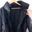 BCBGMAXAZRIA  Belted Zip-Up Long Duck Down Puffer Parka Coat size Large Photo 6