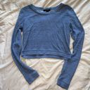 Forever 21 Cropped Blue Top Photo 1