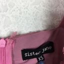 Likely NWOT Sister Jane  Lady Pink Pom Pom Babydoll Tiered Midi Dress XS Barbie Photo 6