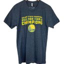 Nba Golden State Warriors 2018  finals champions gray short sleeve tee shirt Photo 0