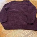 Ellie Love  Maroon Oversized Comfy Sweater Photo 3