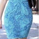 Banana Republic  Issa London Collection Blue Printed Wrap-Tie Dress Size 8 Photo 7