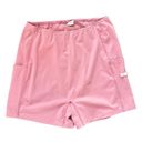 Halara  *SHORTS ONLY* Cloudful Air Pink Golf Biker Yoga Shorts Size Medium Photo 0