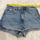 Abercrombie & Fitch High Rise Mom short Medium Wash 28/6 Photo 8