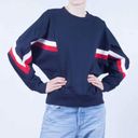 Tommy Hilfiger  Colorblock Sweatshirt L Photo 7