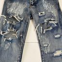 One Teaspoon  Trashed Freebirds Distressed Skinny Jeans Size 24 Photo 5