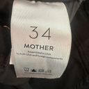 MOTHER Denim Mother Jeans High Waisted Rider Ankle Not Guilty in Black Denim Women’s Size 34 Photo 14