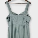 Birdy Grey Elyse Bridesmaid Dress Sage Green Mesh Size 1X Photo 9