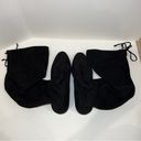 Unisa Over The Knee Black Suede Boots Photo 4