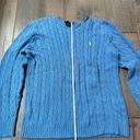 Ralph Lauren Cable-Knit Cotton Crewneck Sweater Photo 2