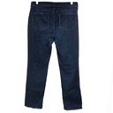NYDJ  Marilyn Straight Lift Tuck Technology Dark Wash Jeans Hemmed 30.5" Size 12 Photo 3