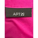 Apt. 9  Fuchsia Purple Button Front Dressy Cotton Shirt  Front Pockets Size XL Photo 4