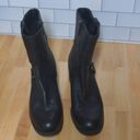 Harley Davidson  Sadie D84068 Boots Black Side Zip Harness Women Shoes Size 8.5 Photo 6