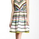 Gabby Skye Taylor Halter Striped Dress Size 10 Photo 0