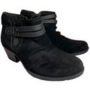 Earth Origins  Odel Suede Booties NWOT 6.5 Black Photo 1