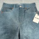 RE/DONE  70s Womens Size 25 Indigo 100% Leather Pants Blue Straight Italy NWT Photo 4