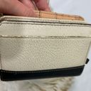 Kate Spade  Snap Zip Wallet Ivory Black Tan Photo 2