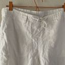 Motherhood Maternity  linen white pants Photo 4