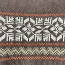 The North Face  A5 Series Cozy Brown Fair Isle Wool Pullover Sweater Size Medium Photo 8