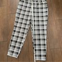 Forever 21 Black and White Plaid Check Pants size 2X Photo 5