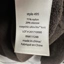 Barefoot Dreams  Cozy Chic Ultra Lite Comfort Shirt Scoopneck Drawstring Brown L Photo 4