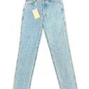 Revice Denim NEW REVICE High Waisted Jeans Denim Light Wash Raw Hem 29 NWT Photo 0