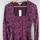 Parker  Tiara Floral Printed Smocked Casual dress Photo 5