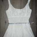 Vintage Charm Gorgeous Vintage Y2K Doen Style White Eyelet Midi Dress Photo 5