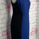 Loft  sleeveless blue black color block business professional office work dress s Photo 1