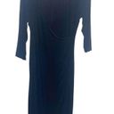 Chico's Travelers by  black faux wrap dress size 1 Photo 1