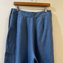 Outerknown  Womens Eclipse Pleated Linen Wide Leg Pant Size 10 Photo 6