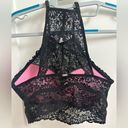 PINK - Victoria's Secret Victoria’s Secret PINK Black Lace Bralette Photo 2