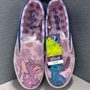 Disney NEW Women's Size 8.5  Angel Stitch Low Top Slip On Shoe Pink Blue GroundUp Photo 8