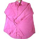 Oscar de la Renta Vintage  Shirt L Pink Button Down Long Sleeve Women Barbiecoree Photo 14