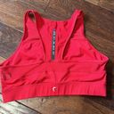 Zyia  Active High Neck Sports Bra Red XXL Photo 4