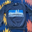 Fruit of the Loom VTG 80’s Washington D.C. Crewneck Pullover Sweater. Medium. USA. Poly/cotton Photo 0