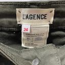 L'Agence L’AGENCE Margo high rise skinny in Picholine green. Size 24 Photo 3