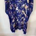 American Eagle Floral Shawl Wrap Kimono One Size Photo 2