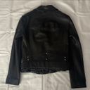 ALLSAINTS Leather Jacket Biker Jacket XS Photo 9