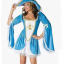 Spirit Halloween Madam Musketeer Costume Sz S/M 2-8 Photo 1