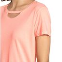 n:philanthropy Abigail Deconstructed Tee Coral Distressed Destroyed Cut-Out Top Photo 2