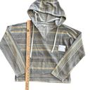 O'Neill NWT O’Neill Rosarito Hoody Women’s Size Medium Striped Minimalist Boho Comfort Photo 9