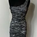 Daisy  Textured Silver Dress in Size Large Photo 0