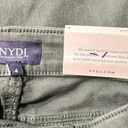 NYDJ Marilyn Straight Jeans Lift Tuck Technology Olive Green Women's Size 4 NWT Photo 2