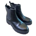 Marc Fisher  Pauline Pull-On Black Boots Lug Sole Chelsea Platform Size 8 Women's Photo 4